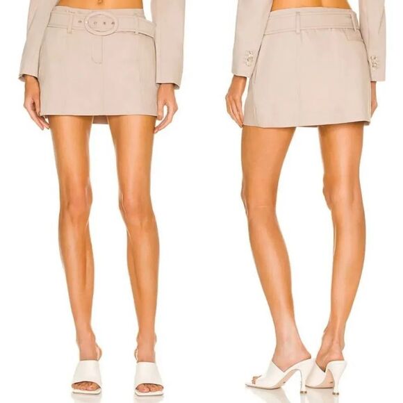 L'Academie Fifi Jacket and Ebbi Skirt in Beige XL NWT - Picture 3 of 12